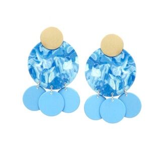 Textured Acetate Disc With Color Coated Me…